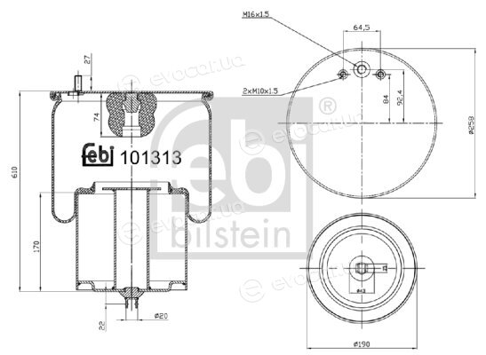 Febi 101313