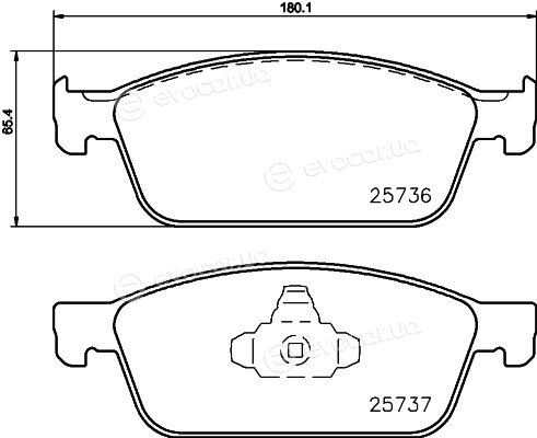 Hella Pagid 8DB 355 020-831