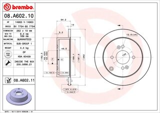 Brembo 08.A602.11