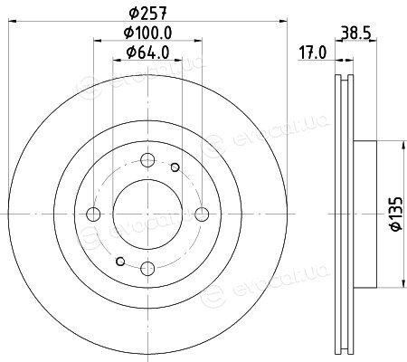 Hella Pagid 8DD 355 125-241