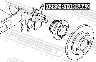 Febest 0282-B10RSA42