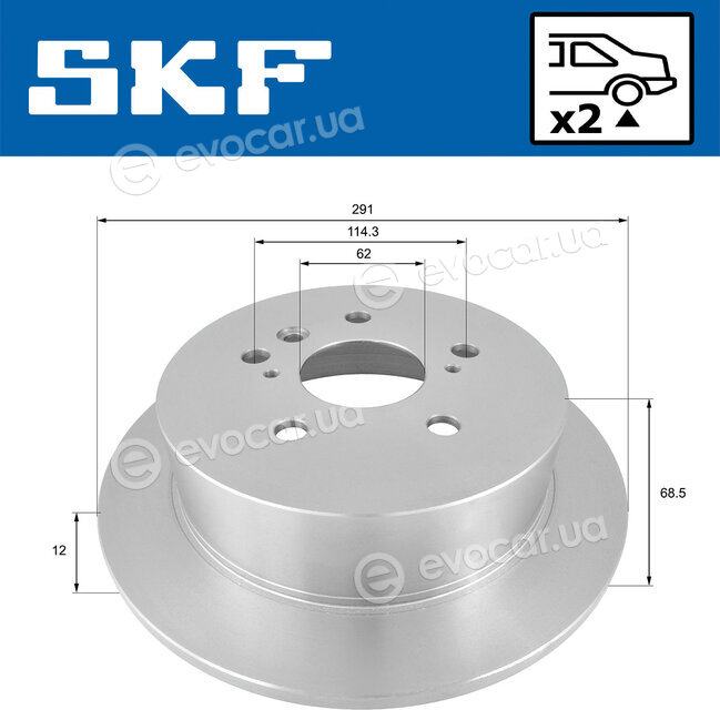 SKF VKBD 90513 S2