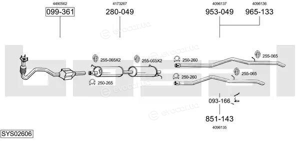 Bosal SYS02606