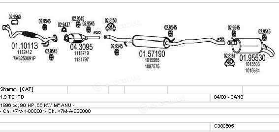 MTS C380505002461