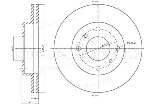 Metelli 23-0249C