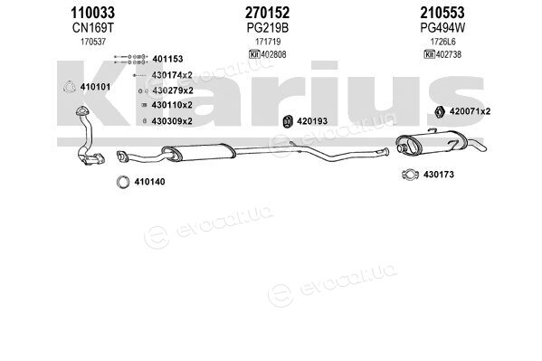 Klarius 630543E