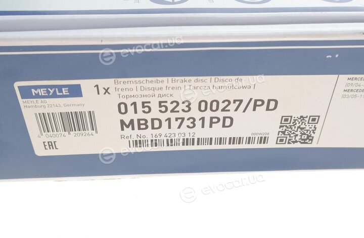 Meyle 015 523 0027/PD
