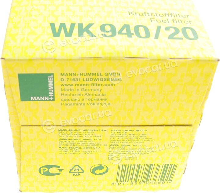 Mann WK 940/20