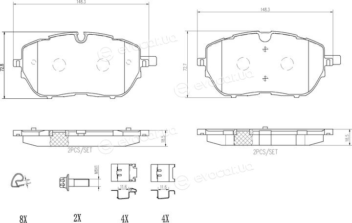 Brembo P 61 128