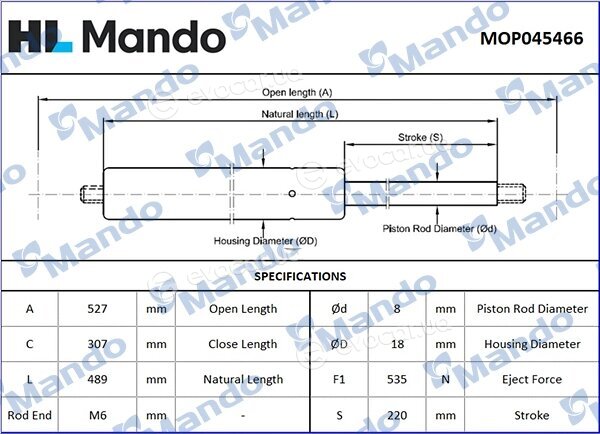 Mando MOP045466