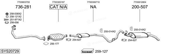 Bosal SYS20729