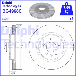 Delphi BG4968C