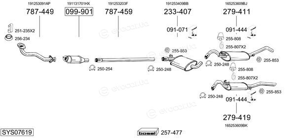 Bosal SYS07619