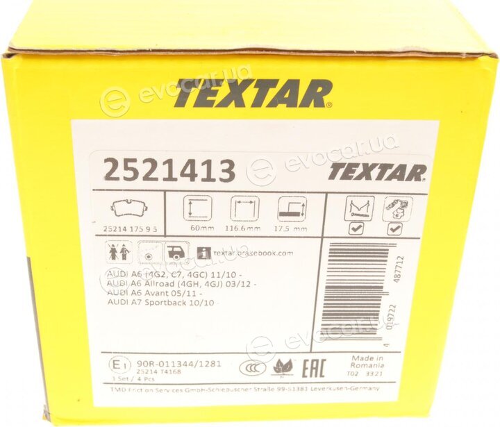 Textar 2521413