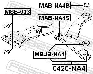 Febest MAB-NA4B