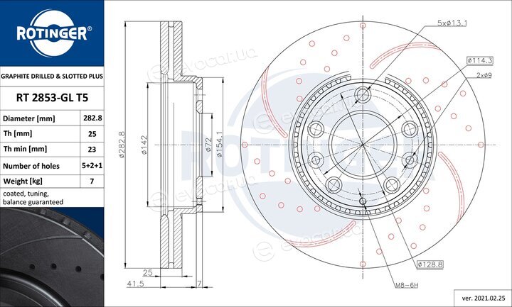 Rotinger RT 2853-GL T5