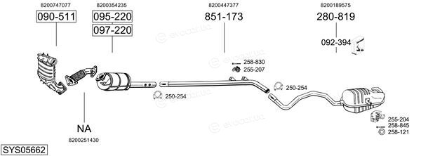 Bosal SYS05662