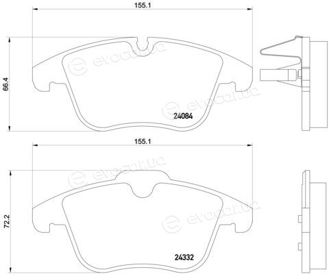 Brembo P 61 106X