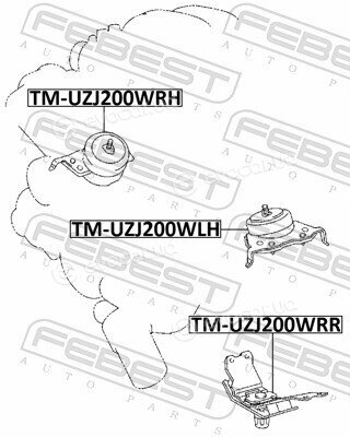 Febest TM-UZJ200WRH