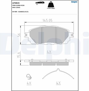 Delphi LP3815