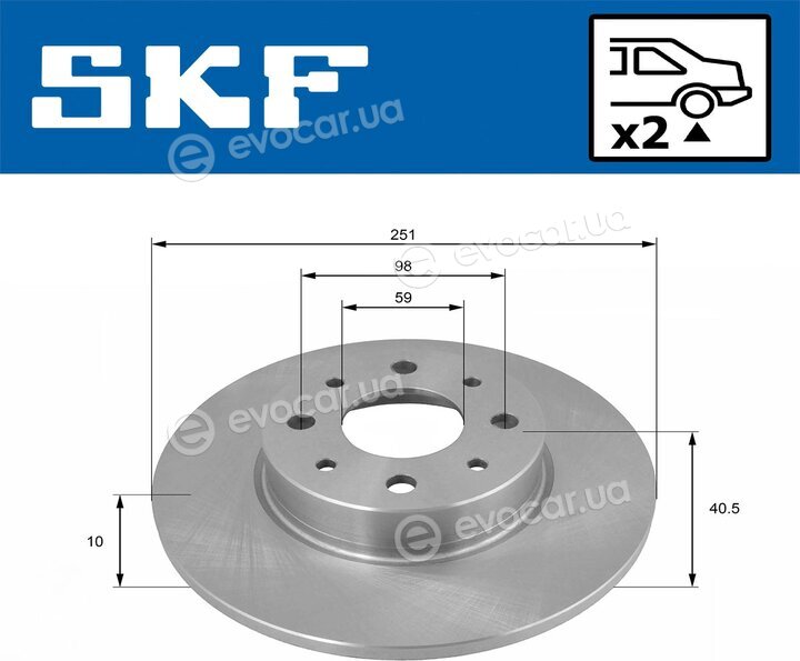 SKF VKBD 91104 S2