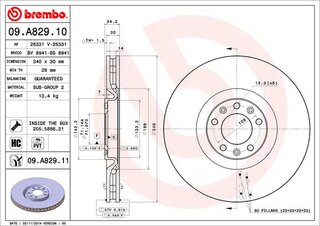 Brembo 09.A829.11