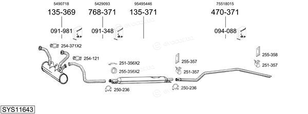 Bosal SYS11643