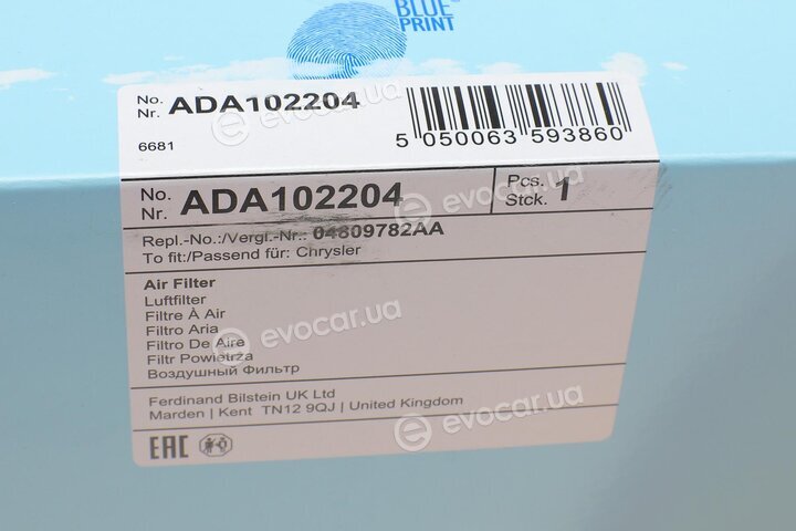 Blue Print ADA102204