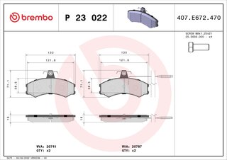 Brembo P 23 022