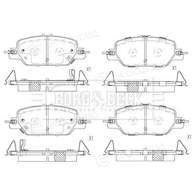 Borg & Beck BBP2834