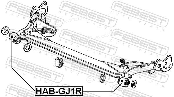 Febest HAB-GJ1R