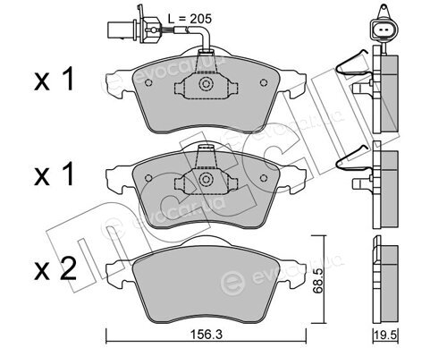 Metelli 22-0263-1