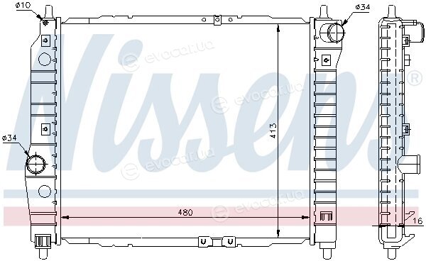 Nissens 61636