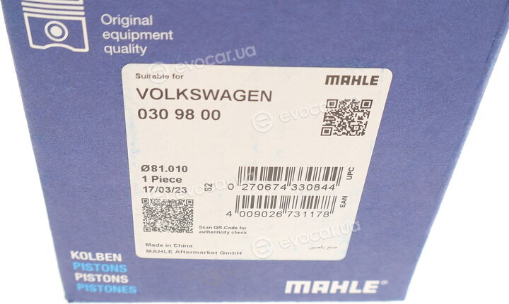 Mahle 030 98 00
