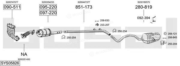 Bosal SYS05826