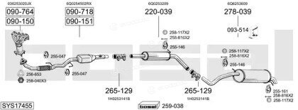 Bosal SYS17455