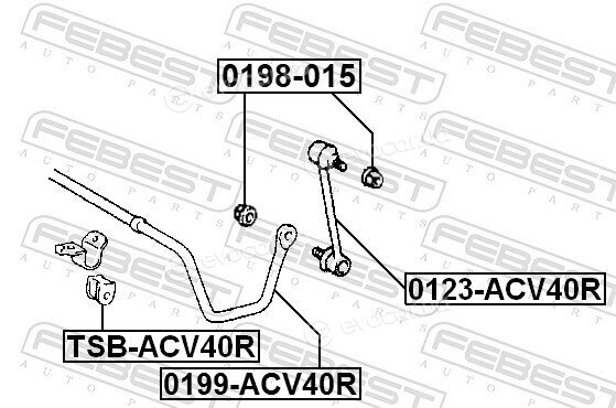 Febest 0123-ACV40R