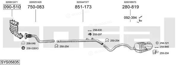 Bosal SYS05835