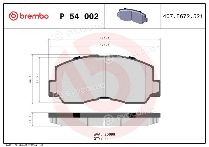 Brembo P 54 002