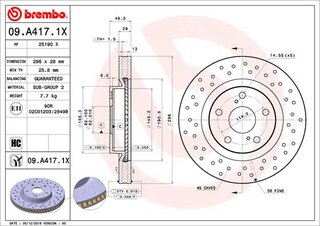 Brembo 09.A417.1X