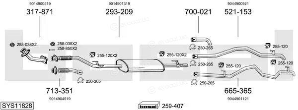 Bosal SYS11828