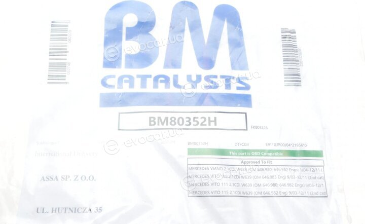 BM Catalysts BM80352H