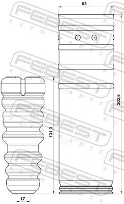 Febest CHSHB-T300R-KIT