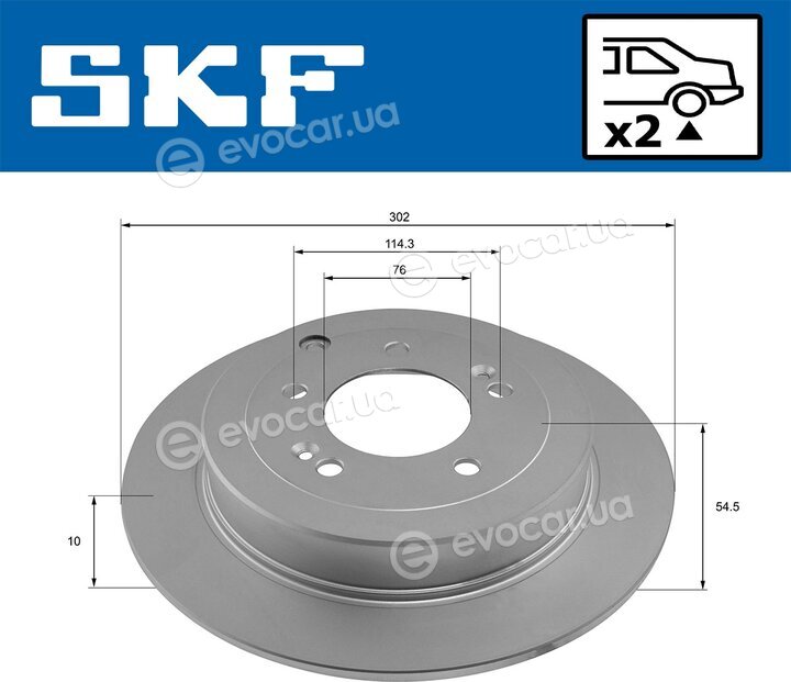 SKF VKBD 91304 S2