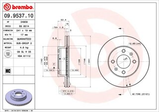 Brembo 09.9537.10