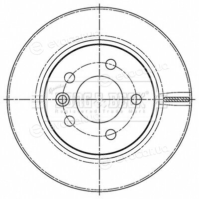 Borg & Beck BBD5509