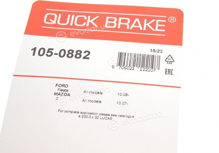 Kawe / Quick Brake 105-0882