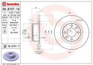 Brembo 08.8727.10