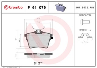 Brembo P 61 079