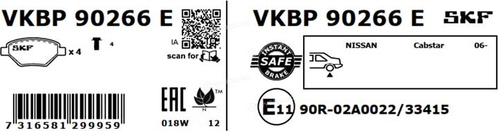 SKF VKBP 90266 E
